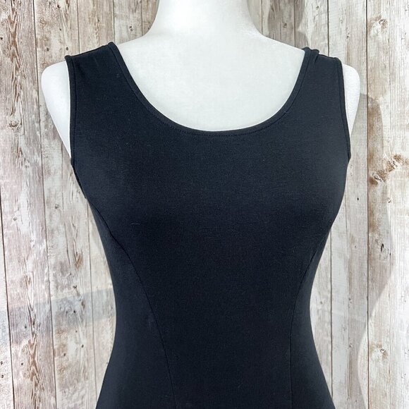 Women's New York & Company Dress | Sleeveless | Extra Small | Midi | Black - Picture 5 of 15